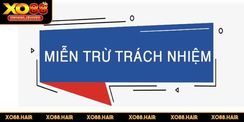 Quy định về miễn trừ trách nhiệm XO88 dành cho người chơi